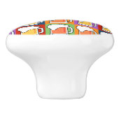 BEER Pop Kunstknoppen & -pullen Keramische Knop (Zijkant)