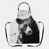 Beer Portrait Apron Schort (Voorkant)