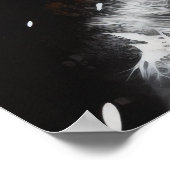 Beer Portret Dierenschilderij Avontuur Wildlife Poster (Hoek)