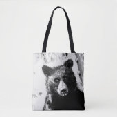 Beer portret tote bag (Voorkant)