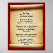 Beer Prayer Soups Tavern Poster (Voorkant)