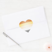 BEER PRIDE 3D KLEUREN HART STICKER (Envelop)