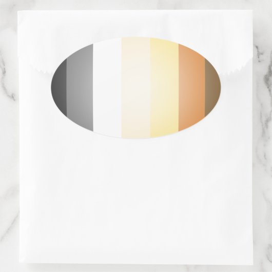 BEER PRIDE 3D KLEUREN OVALE STICKER (Tas)