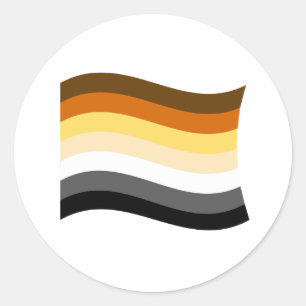Beer Pride Banner Ronde Sticker
