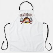 Beer Pride BBQ Koel en Leuk Schort (Voorkant)