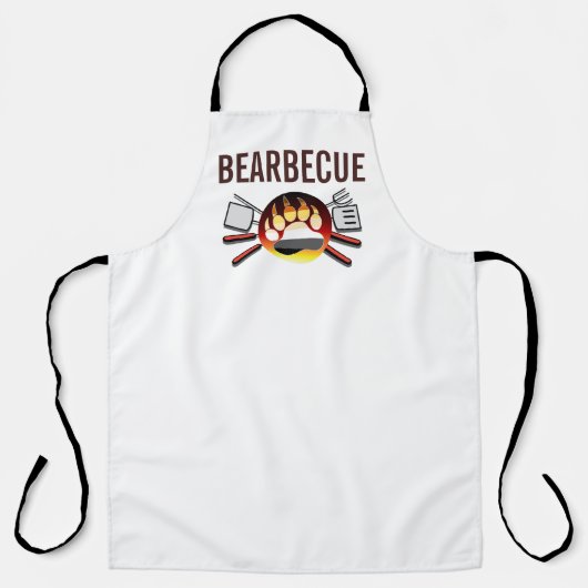 Beer Pride Bearbecue Cool en Fun Schort (Voorkant)