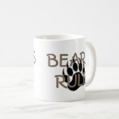 Beer Pride Beerpoot Beren Heersen Koffiemok (Voorkant rechts)