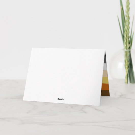 Beer Pride Beren Gay Wedding Gefeliciteerd Kaart (Achterkant)