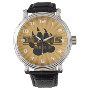 Beer Pride Beren Regel Beer Paw Horloge