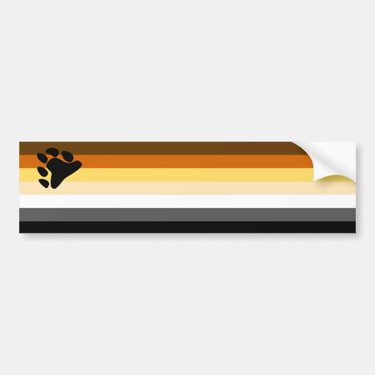 Beer Pride Bumpersticker (Voorkant)