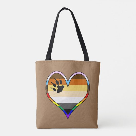 Beer Pride Canvas tas (Achterkant)