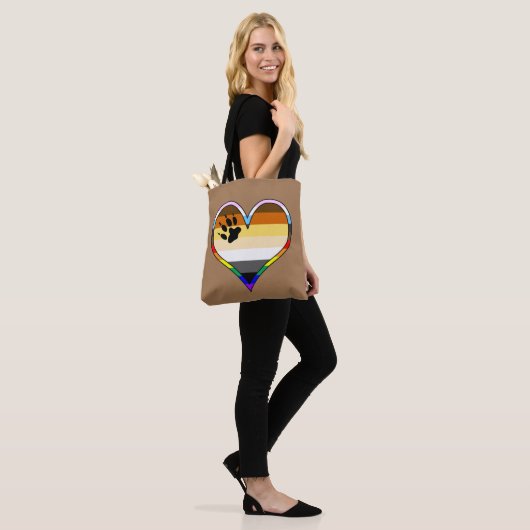 Beer Pride Canvas tas (Op model)