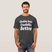 Beer Pride Chubby Boyz Cuddle Better T-shirt (Voorkant volledig)