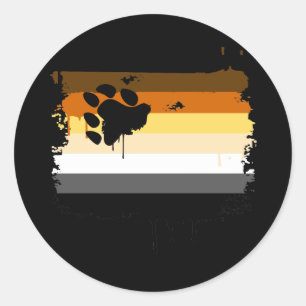 Beer Pride Colors Ronde Sticker