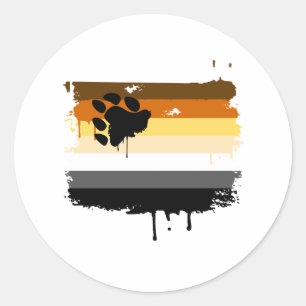 Beer Pride Colors Ronde Sticker