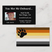 Beer Pride Cruise Card Contactkaartje (Voorkant / Achterkant)