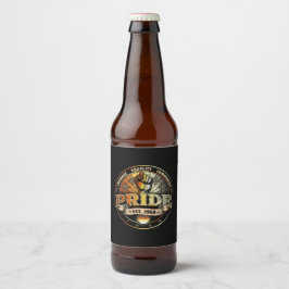 Beer Pride est. 1969 Bier Etiket