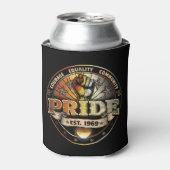 Beer Pride est. 1969 Blikjeskoeler (Blikje Voorkant)