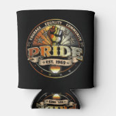 Beer Pride est. 1969 Blikjeskoeler (Achterkant)