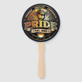 Beer Pride est. 1969 Handwaaier (Achterkant)