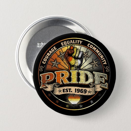 Beer Pride est. 1969 Ronde Button 7,6 Cm (Voorkant /achterkant)