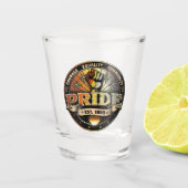 Beer Pride est. 1969 Shot Glas (Voorkant)