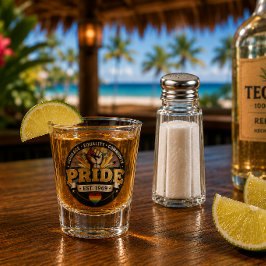 Beer Pride est. 1969 Shot Glas
