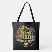 Beer Pride est. 1969 Tote Bag (Voorkant)
