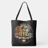 Beer Pride est. 1969 Tote Bag (Achterkant)