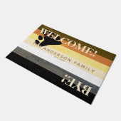 Beer Pride Flag Beach Persoonlijk Welkom Deurmat (Schuin)