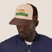 Beer Pride Flag Beer Californië Trucker Pet (In situ)