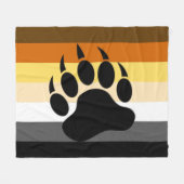 Beer Pride Flag Beer Paw Fleece Deken