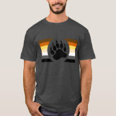 Beer Pride Flag Beer Paw T-shirt (Voorkant)