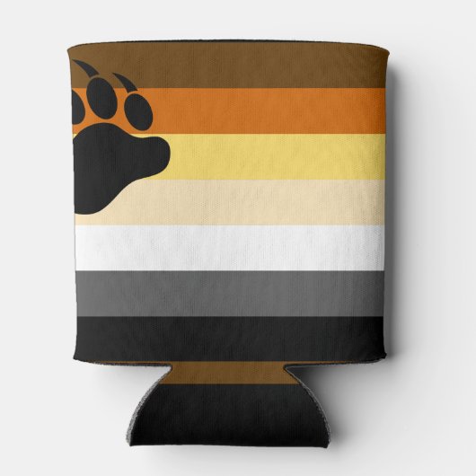 Beer Pride Flag Blikjeskoeler (Achterkant)