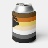 Beer Pride Flag Blikjeskoeler (Blikje Achterkant)