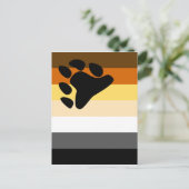 Beer Pride Flag Briefkaart (Staand voorkant)