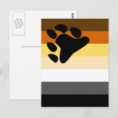 Beer Pride Flag Briefkaart (Voorkant / Achterkant)
