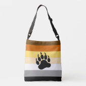 Beer Pride Flag Crossbody Tas (Achterkant)