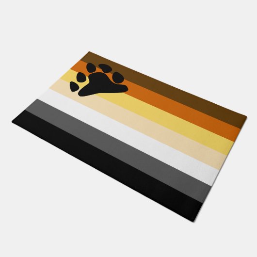 Beer Pride Flag Deurmat (Schuin)