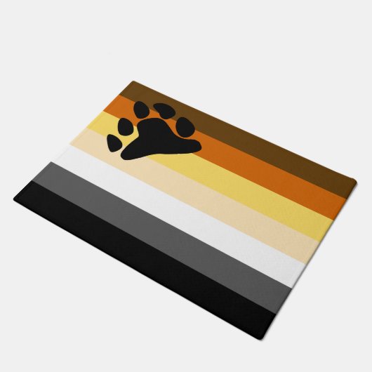 Beer Pride Flag doormat Deurmat (Schuin)