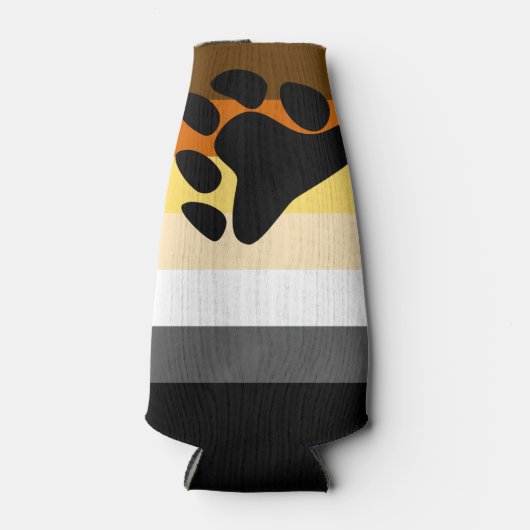 Beer Pride Flag Flesjeskoeler (Voorkant)