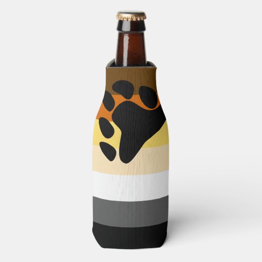 Beer Pride Flag Flesjeskoeler (Fles Voorkant)