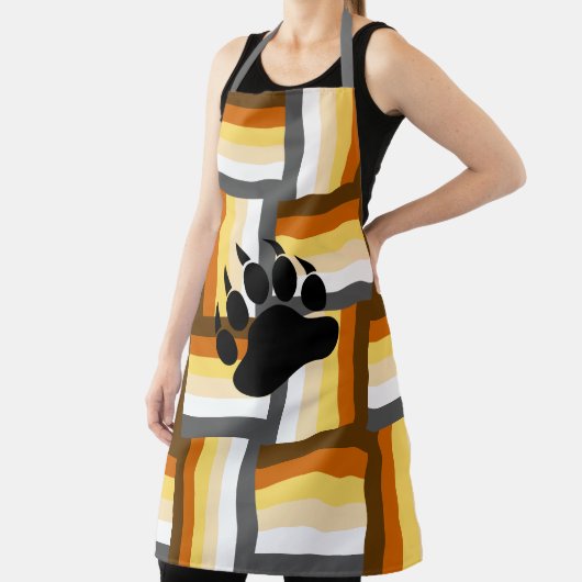 Beer Pride Flag geïnspireerd Schort (Insitu)