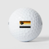 Beer Pride Flag Golfballen (Voorkant)