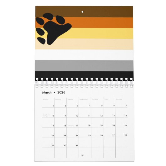 Beer Pride Flag Kalender (Mar 2026)
