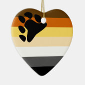 Beer Pride Flag Keramisch Ornament (Rechts)