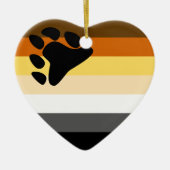Beer Pride Flag Keramisch Ornament (Voorkant)