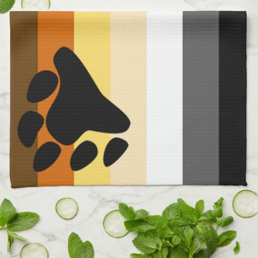 Beer Pride Flag Kitchen Towel Theedoek (Gevouwen)