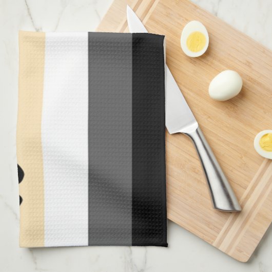 Beer Pride Flag Kitchen Towel Theedoek (Quarter Fold)