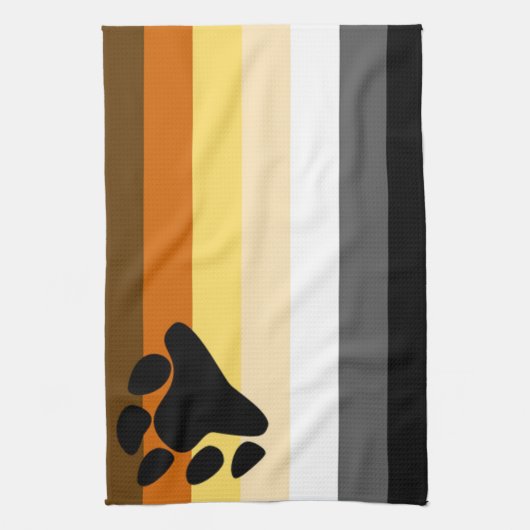 Beer Pride Flag Kitchen Towel Theedoek (Verticaal)